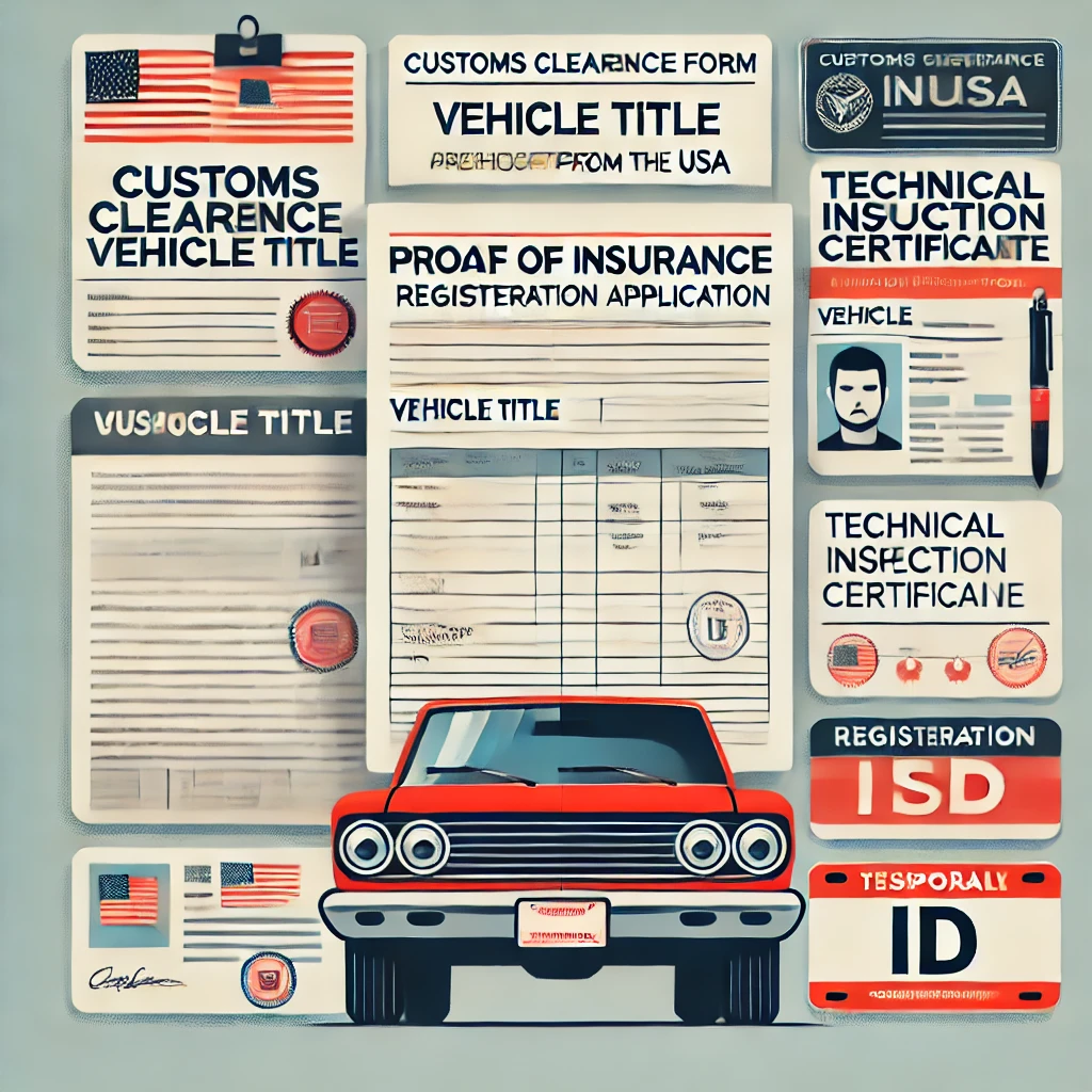 rejestracja auta z USA, rejestracja samochodu z USA